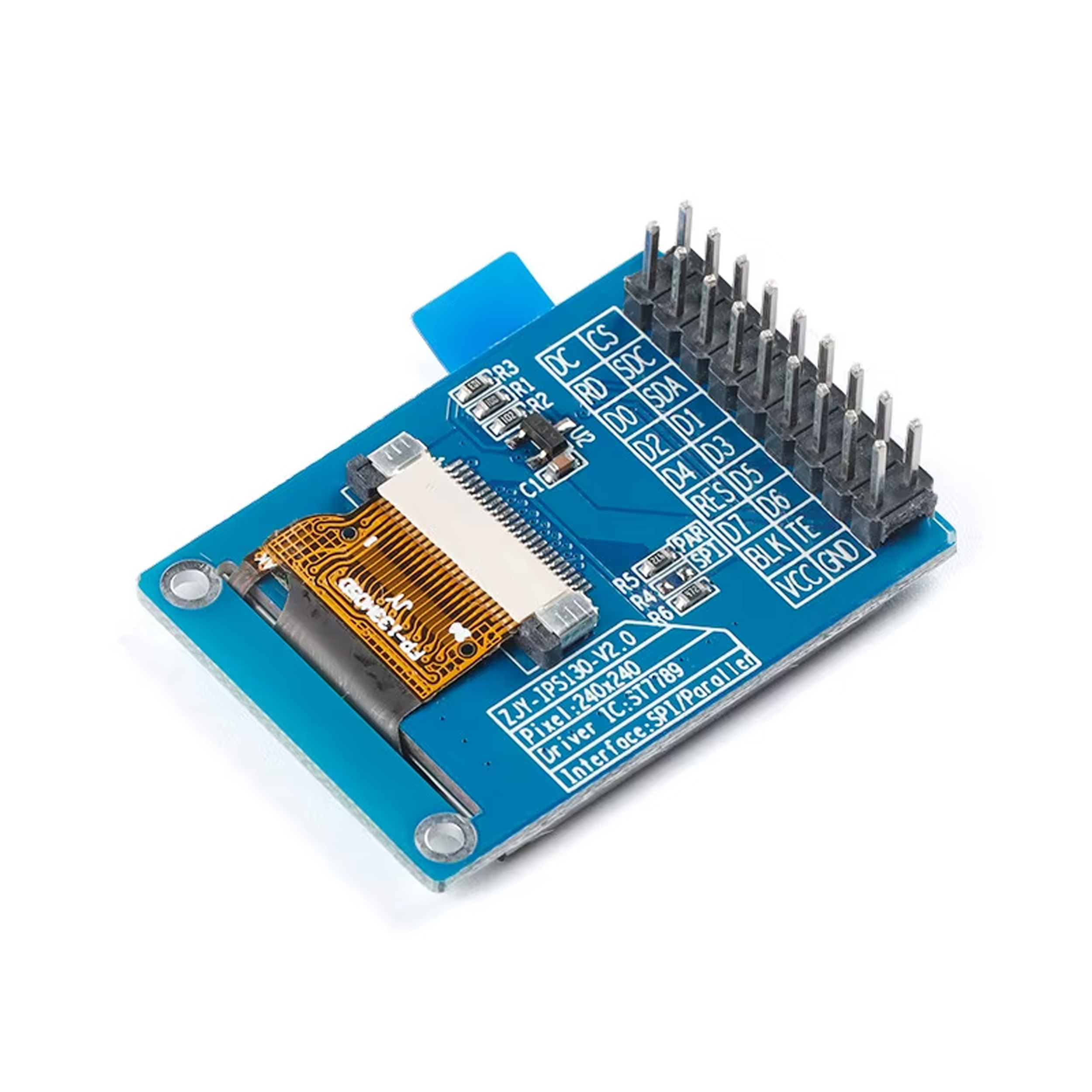 1.3 inç 240x240 ST7789 IPS TFT LCD Ekran Modülü