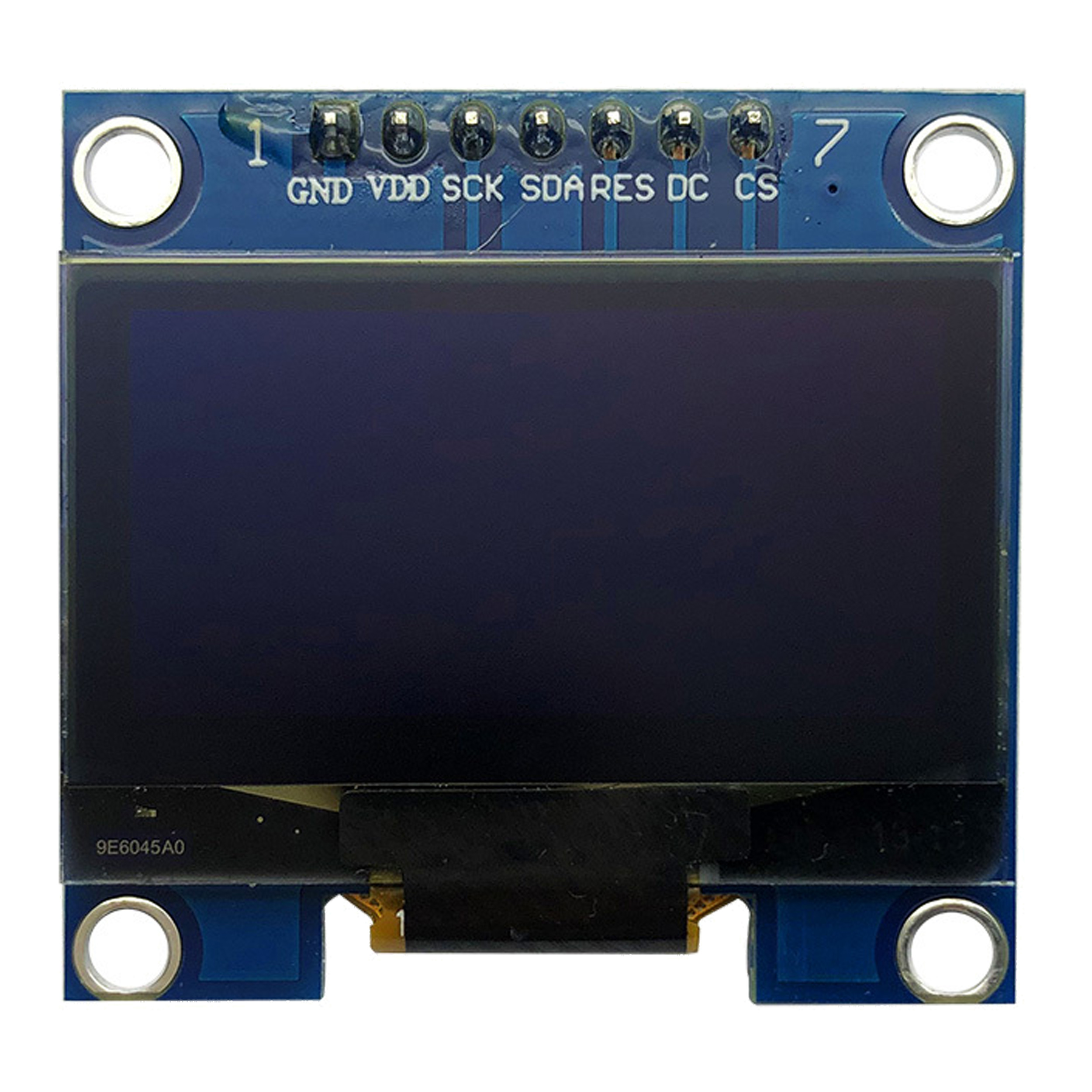 128x64 Beyaz 1.30 inç Grafik OLED Display I2C-SPI