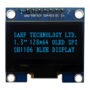 128x64 Mavi 1.30 inç Grafik OLED Display I2C-SPI