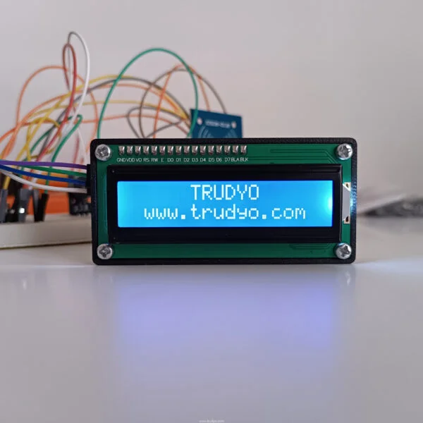 2x16 I2C LCD Ekran Kutusu - Siyah-3