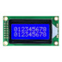 2x8 LCD Mavi