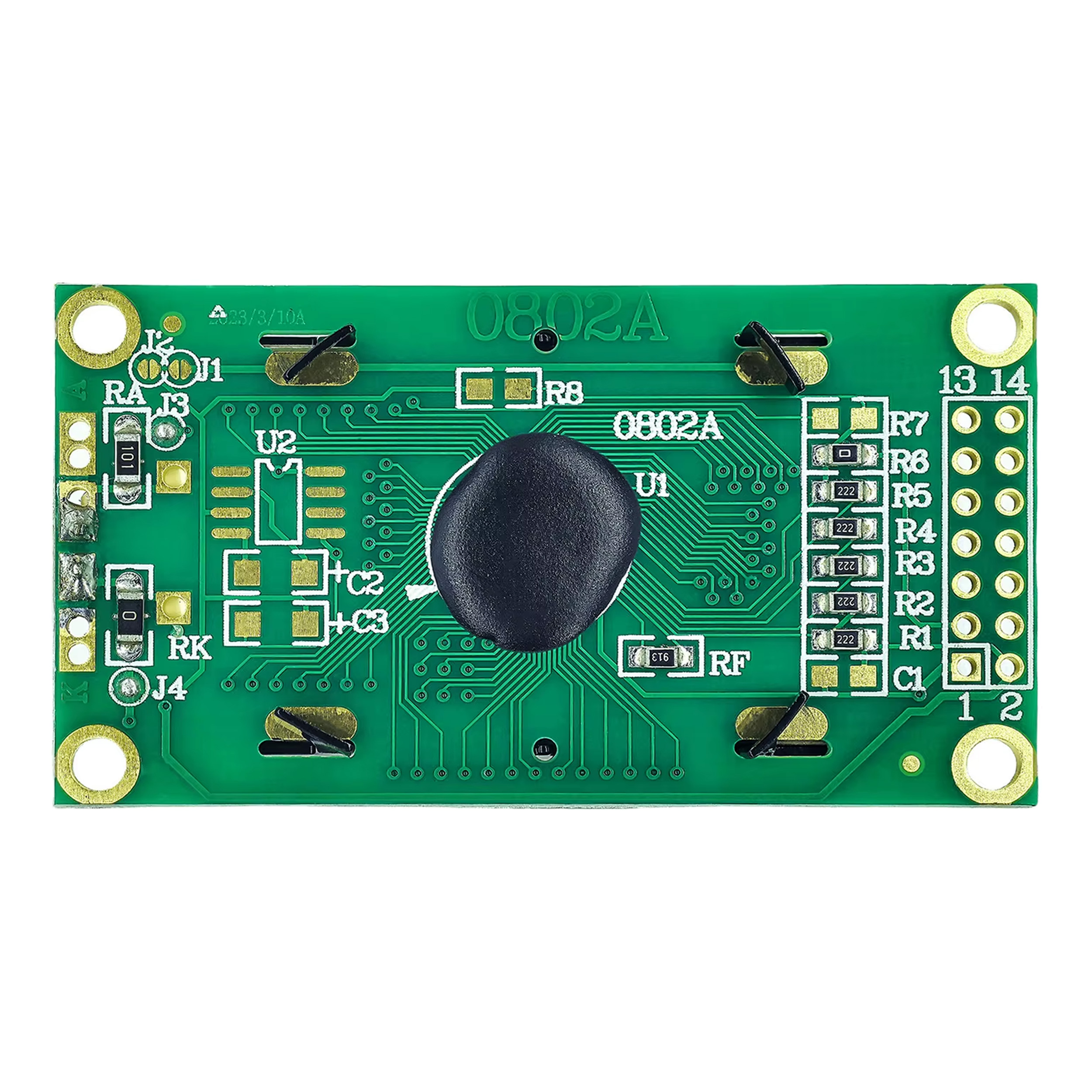 2x8 LCD Mavi