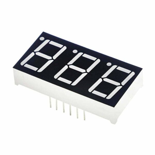 7 Segment Display 14.00mm (3’lü Kırmızı-Anot)