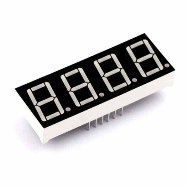 7 Segment Display 14.00mm (4’lü Kırmızı-Anot)