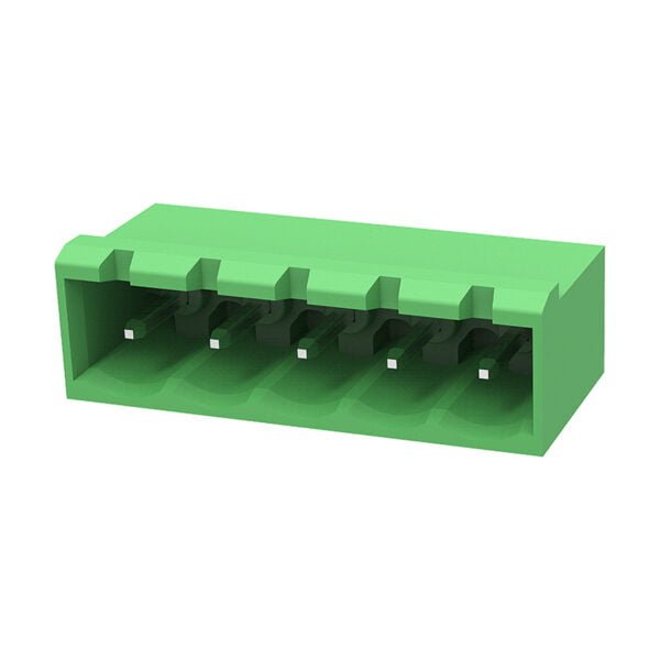 5 Pin 5.08mm Klemens (Erkek-Yeşil-90C-Kapalı)
