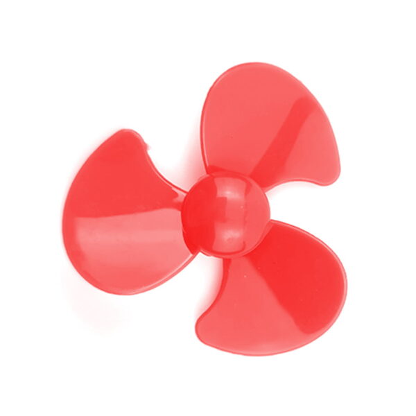 50mm Kırmızı Plastik Pervane