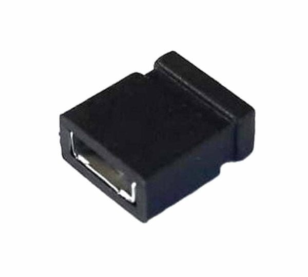2 Pin 2.54mm Siyah Jumper 6.00mm Kapalı Tip