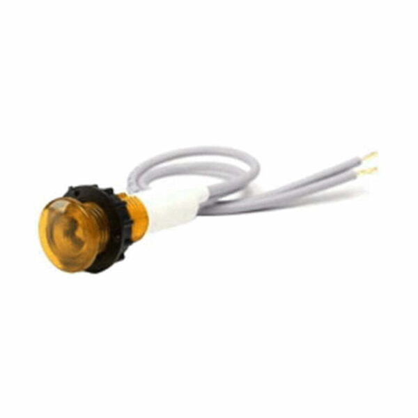 10mm 220VAC Sarı Ampüllü Sinyal Lambası