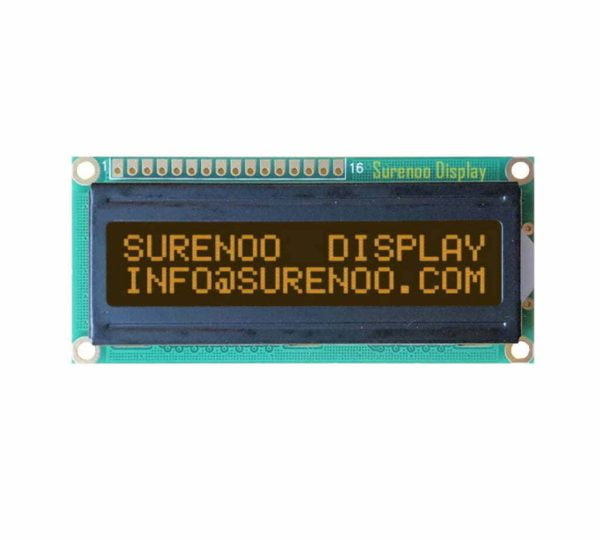 SLC1602A2-FNOPT-2x16-turuncu-karakter-lcd-display
