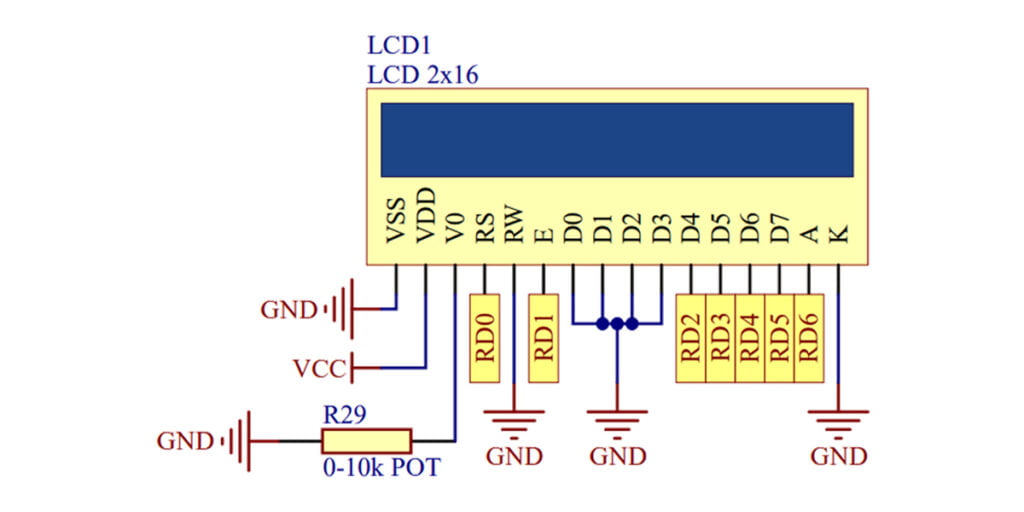 mikroC ile PIC Programlama #08 2×16 LCD