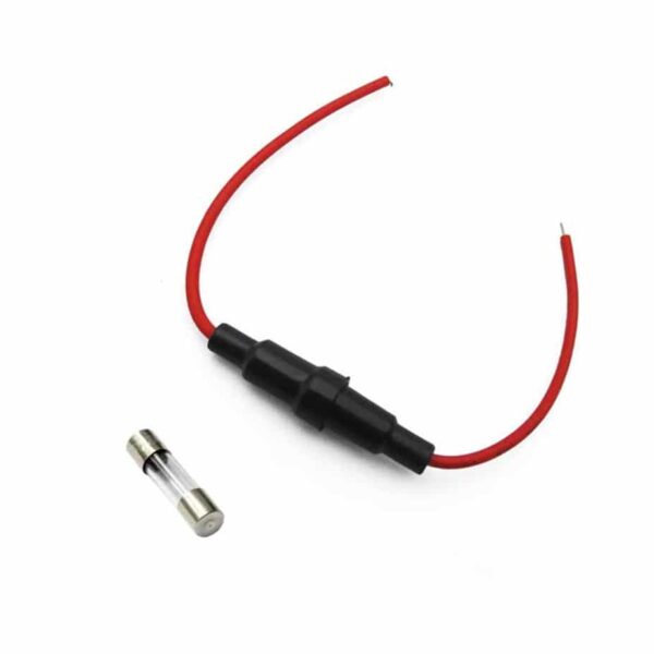 Kablolu Sigorta Yuvası – 5x20mm Sigorta Uyumlu