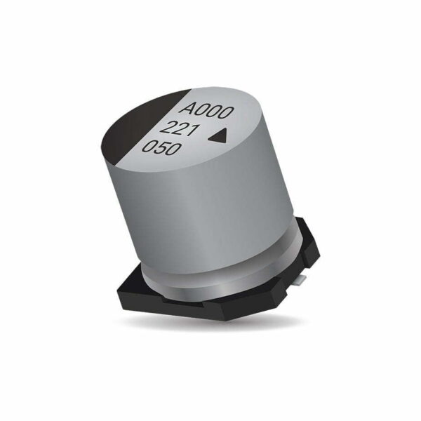 100uF 16V 6.30×5.40mm 85C SMD Elektrolitik Kondansatör