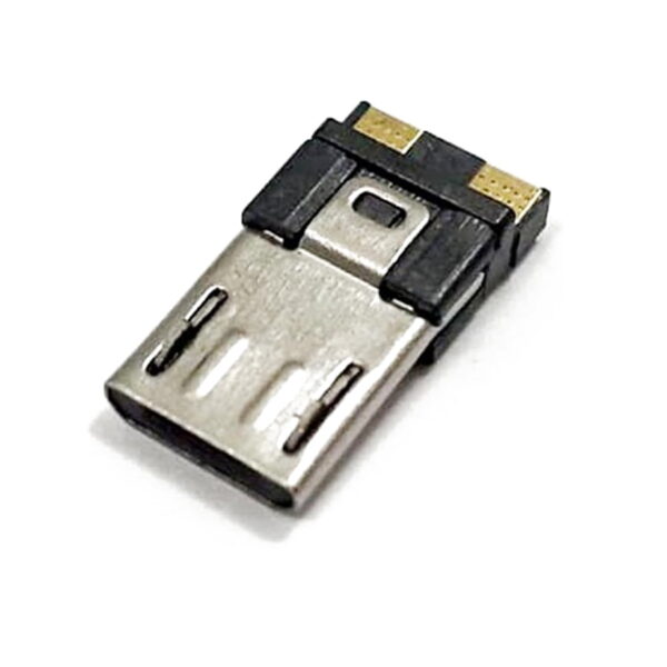 Micro USB Erkek Karkas Şase Konnektör (2 Pin)