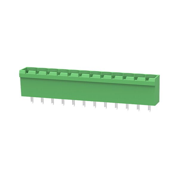 12 Pin 5.08mm Klemens (Erkek-Yeşil-180C-Kapalı)