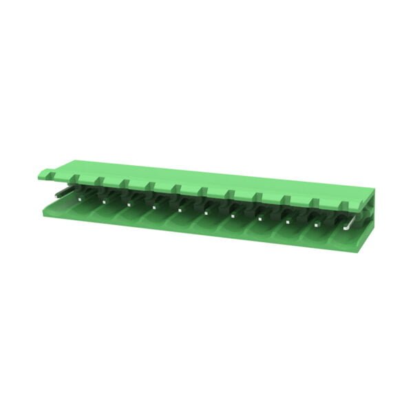 12 Pin 5.08mm Klemens (Erkek-Yeşil-90C-Açık)