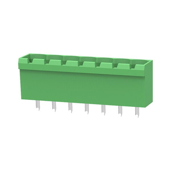 7 Pin 5.08mm Klemens (Erkek-Yeşil-180C-Kapalı)