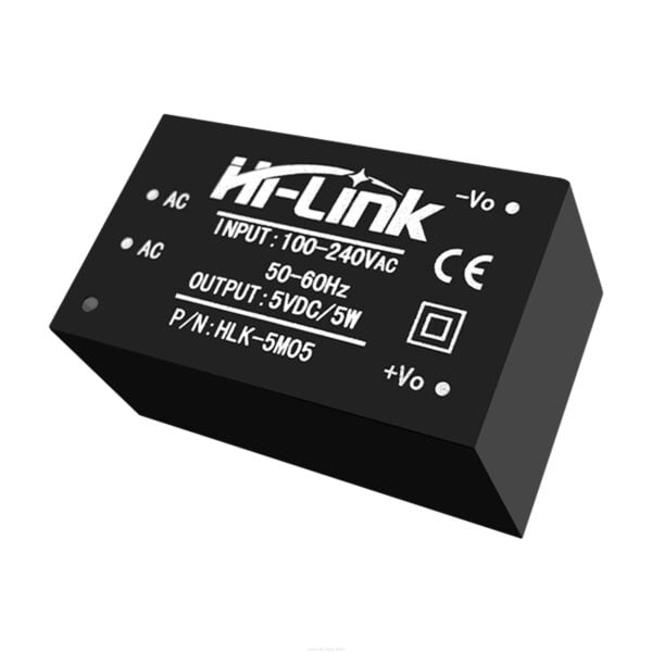HLK-5M05 AC-DC Dönüştürücü 5W 85-264VAC 5VDC 1000mA-1