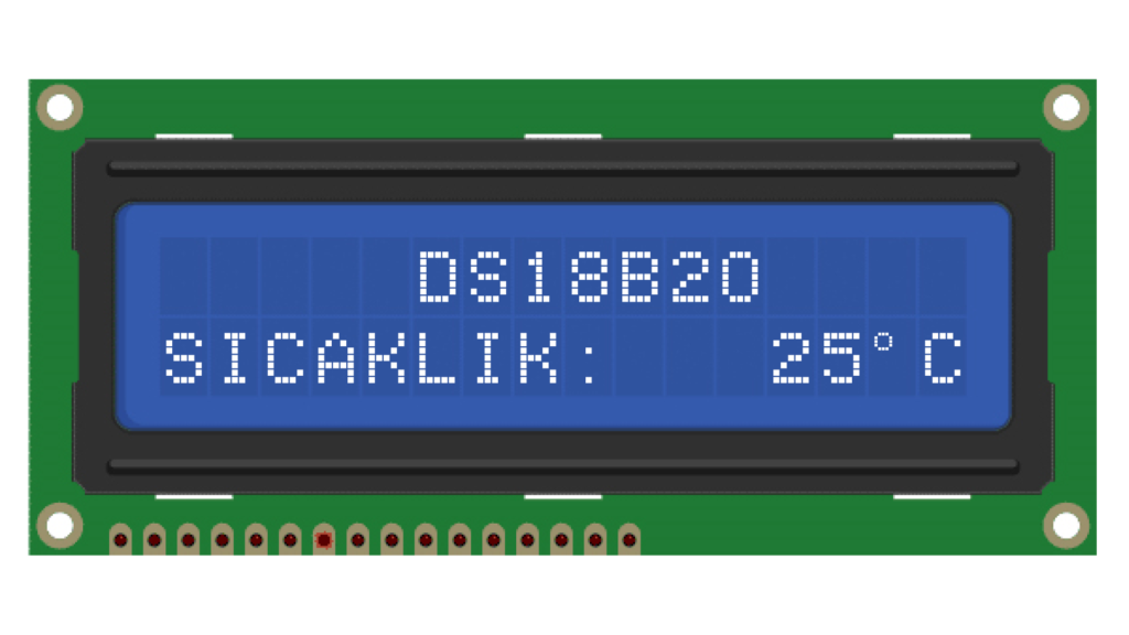 Başlangıç-Kiti-DS18B20-LCD