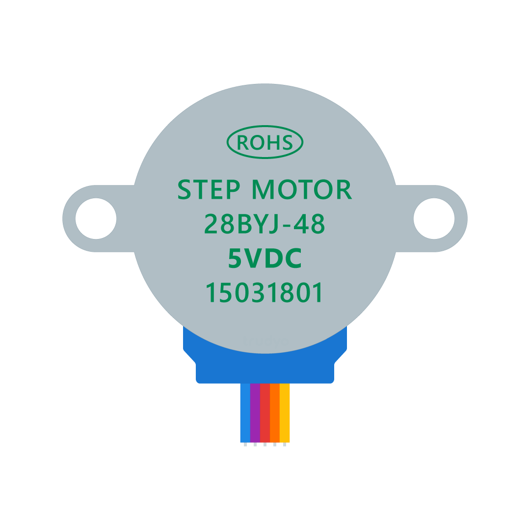 28BYJ-48 Step Motor Arka Yüzü