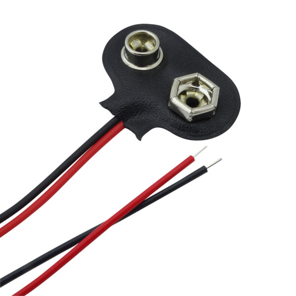 9V Pil Soketi (T-Tip)