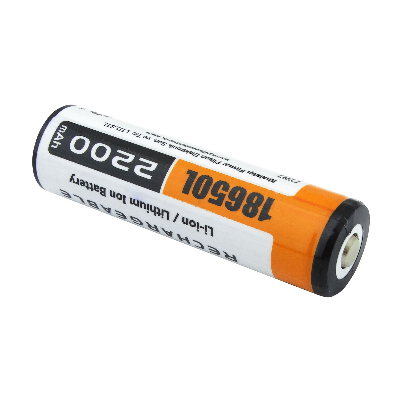 Orion 18650L 3.7V 2200mAh 18650 Li-ion Pil