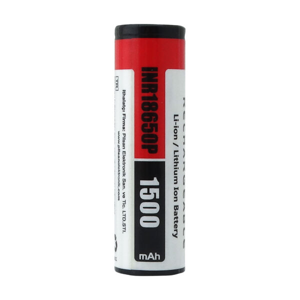 3.7V 1500mAh 15C 18650 Li-ion Pil