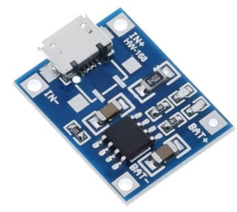 TP4056 Micro USB 3.7V 1S Li-Po Şarj Aleti (Korumasız)