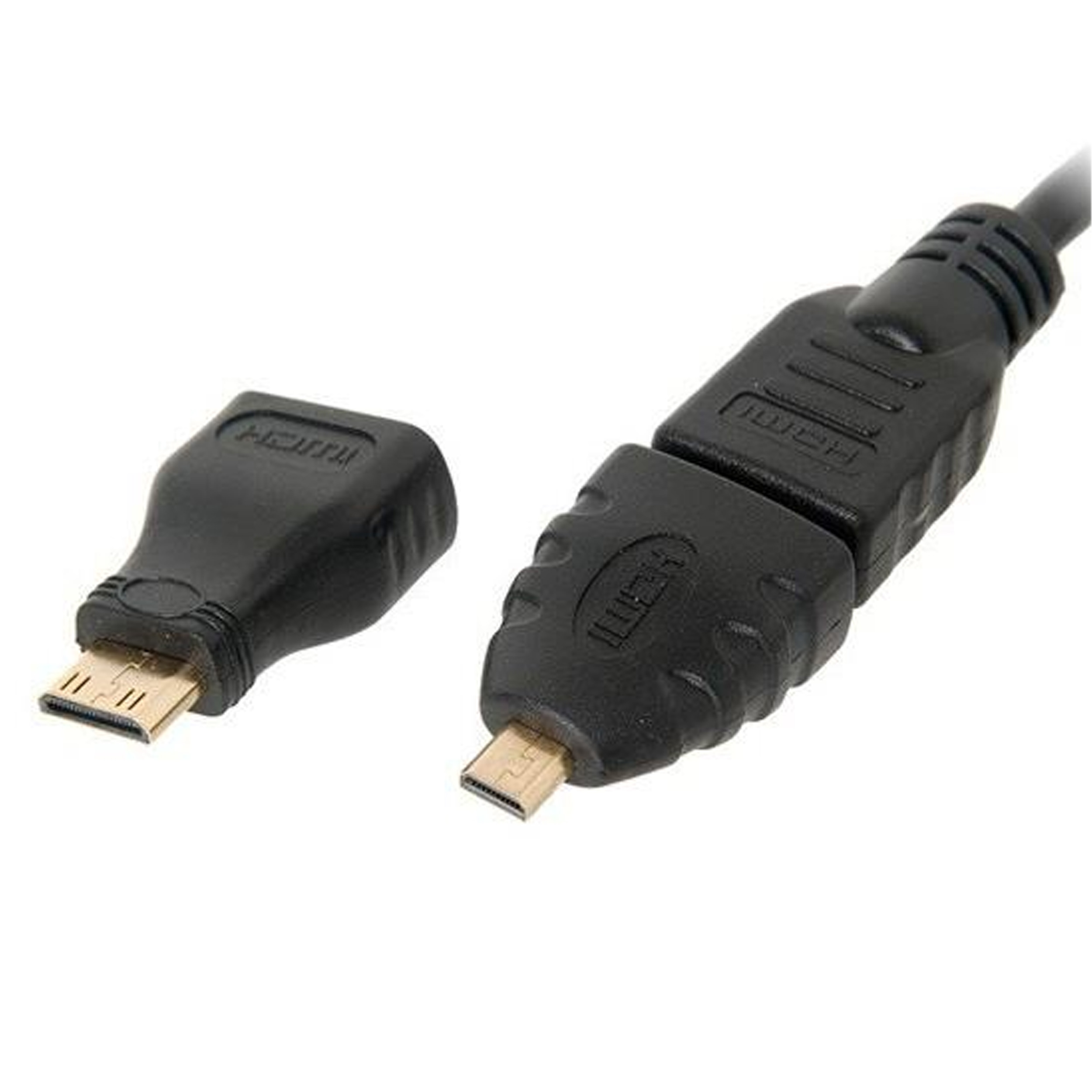 HDMI Kablo 1.5m + HDMI Mini ve HDMI Mikro Dönüştürücü