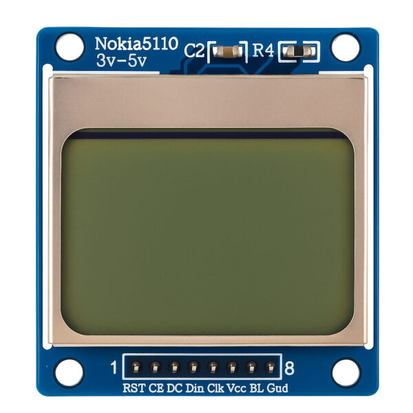 Nokia 5110 LCD Ekran – Mavi