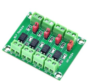 PC817 4 Kanal Optokuplör İzolasyon Modülü