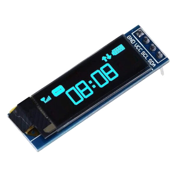 128×32 Mavi 0.91 inç Grafik OLED Display I2C