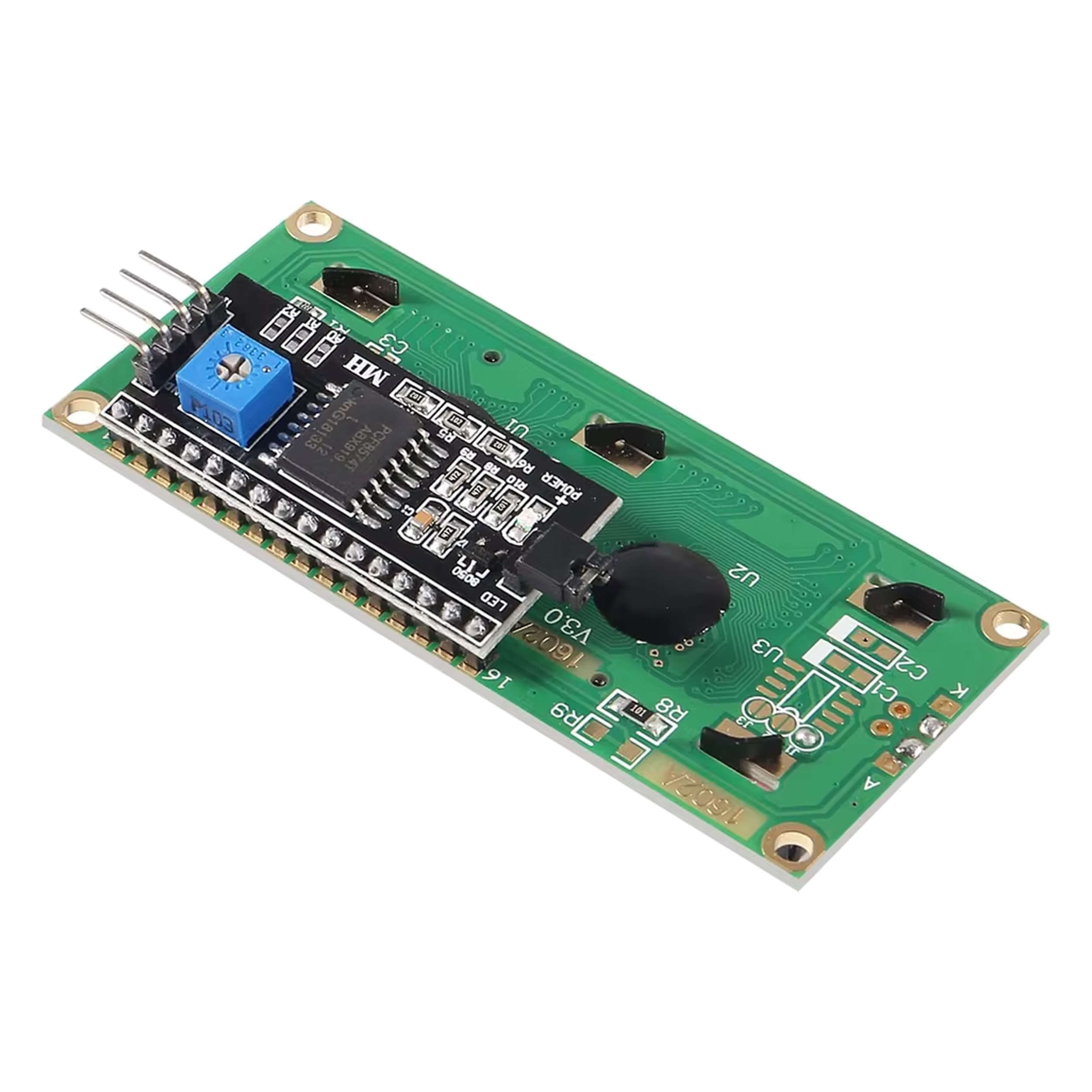 2x16 Mavi Karakter LCD Display I2C Modüllü