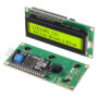 2x16 Yeşil Karakter LCD Display I2C Modüllü