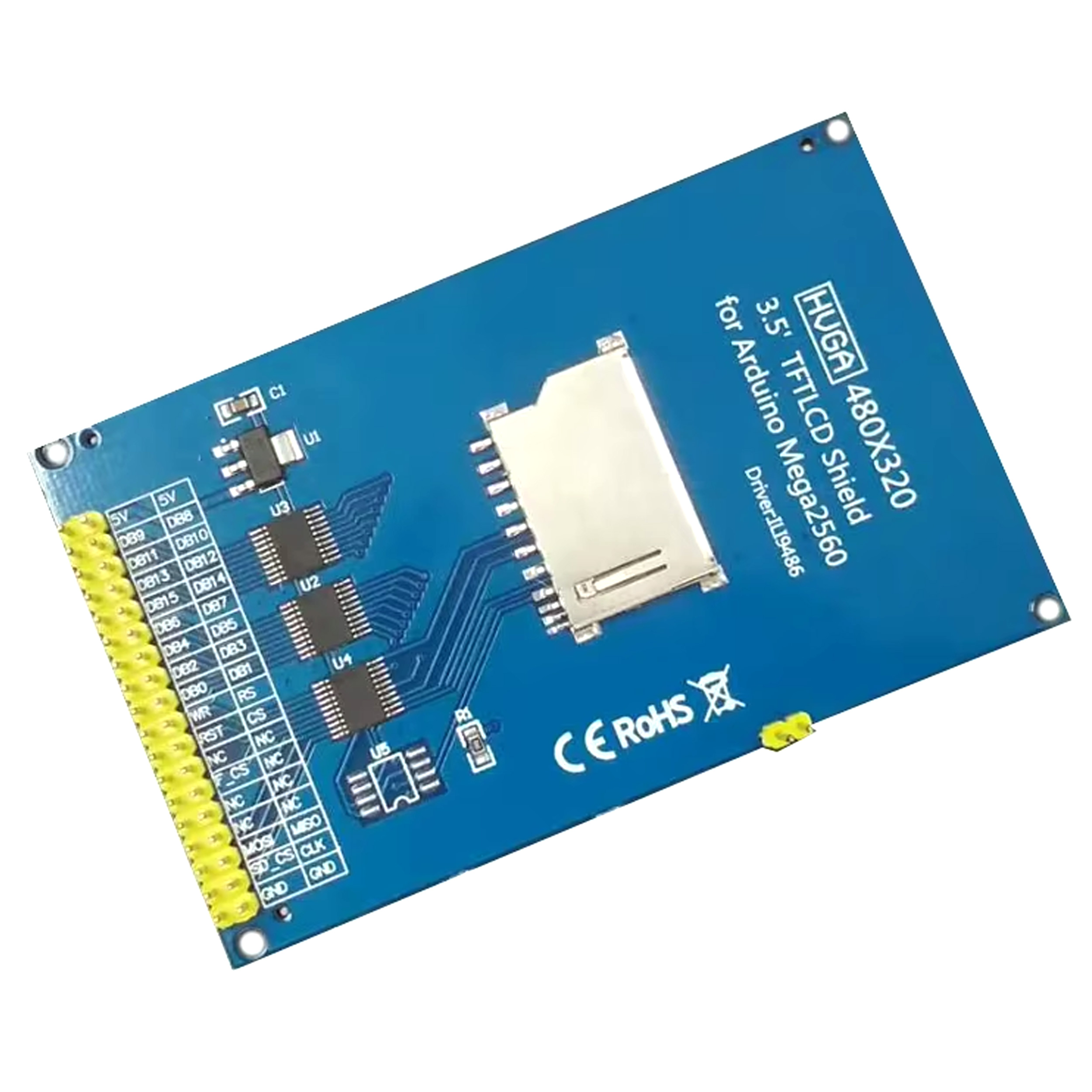 3.5 inç 480x320 IPS TFT LCD Display ILI9488 5V/3.3V