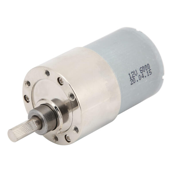 12V 35mm 600 RPM Redüktörlü DC Motor