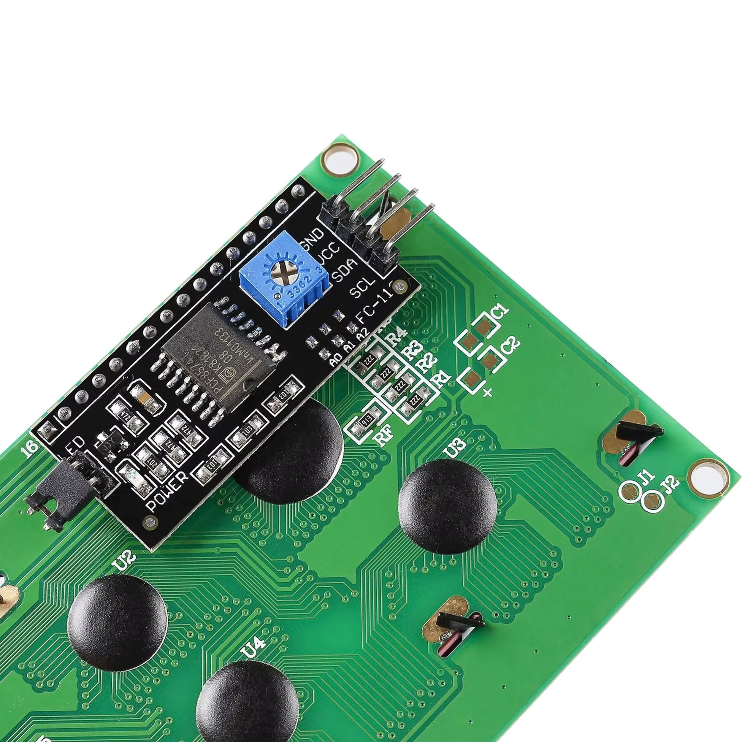 4x20 Mavi Karakter LCD Display I2C Modüllü