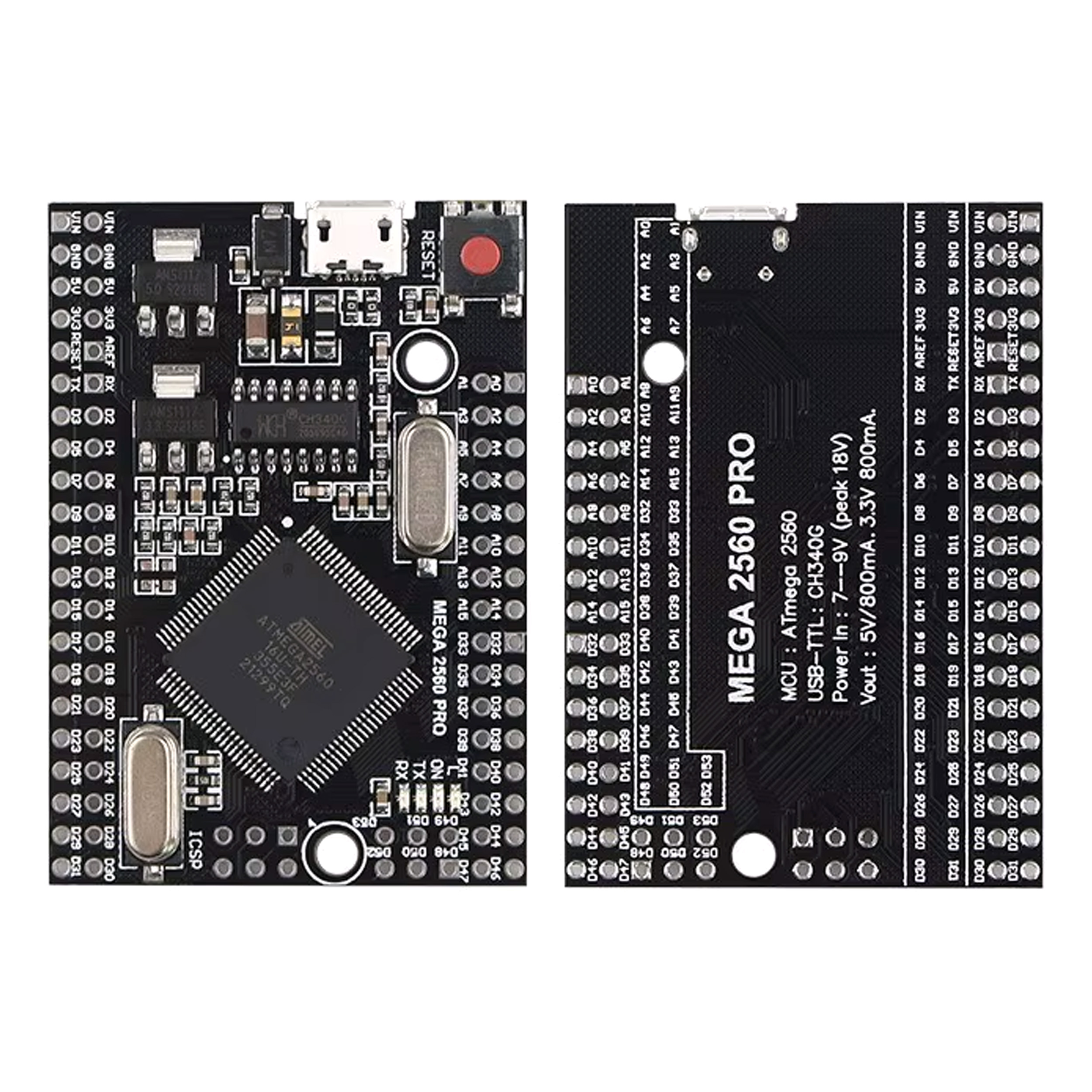 Arduino Mega 2560 Pro Mini Geliştirme Kartı