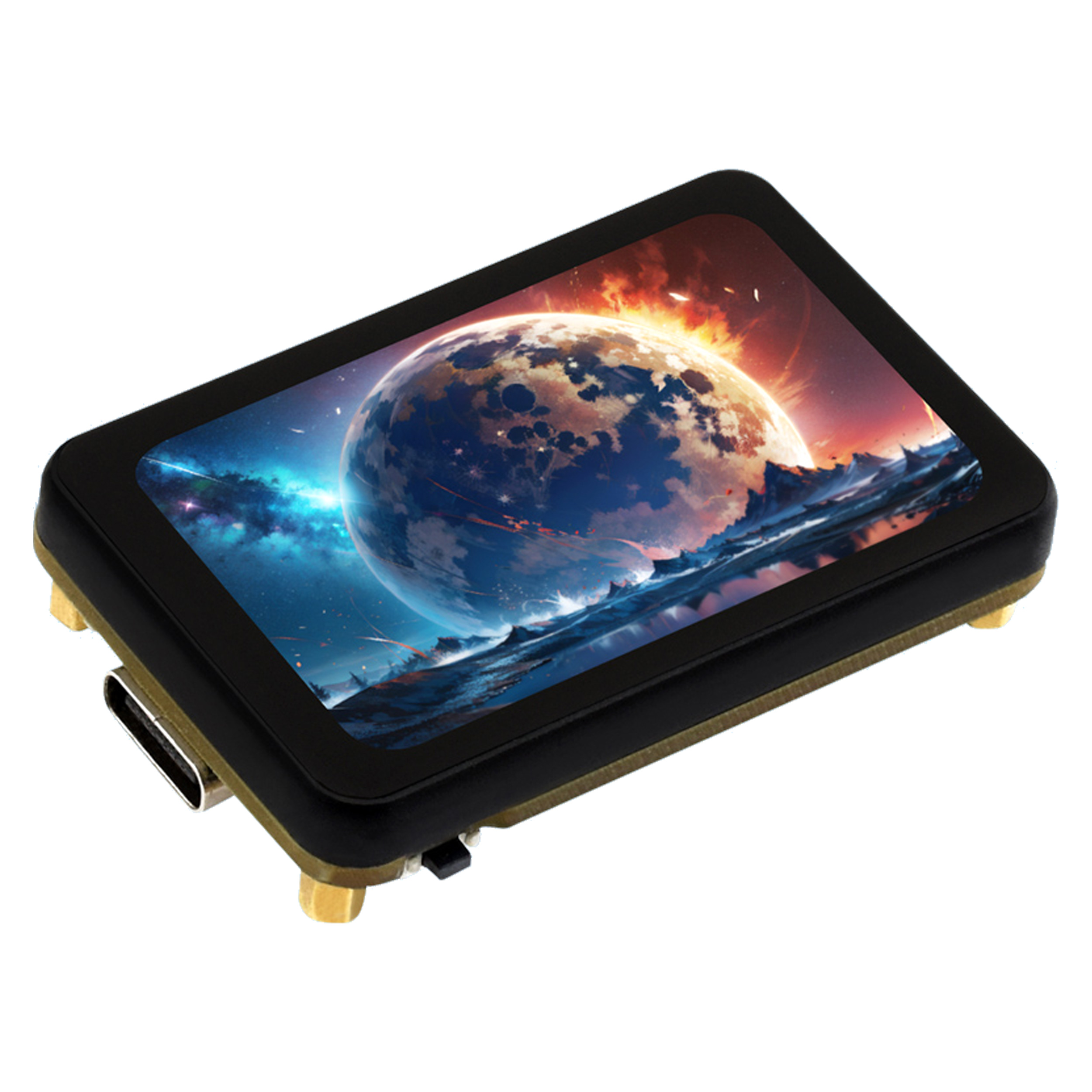ESP32-S3 1.64 inç AMOLED Dokunmatik Ekranlı WiFi ve Bluetooth Geliştirme Kartı