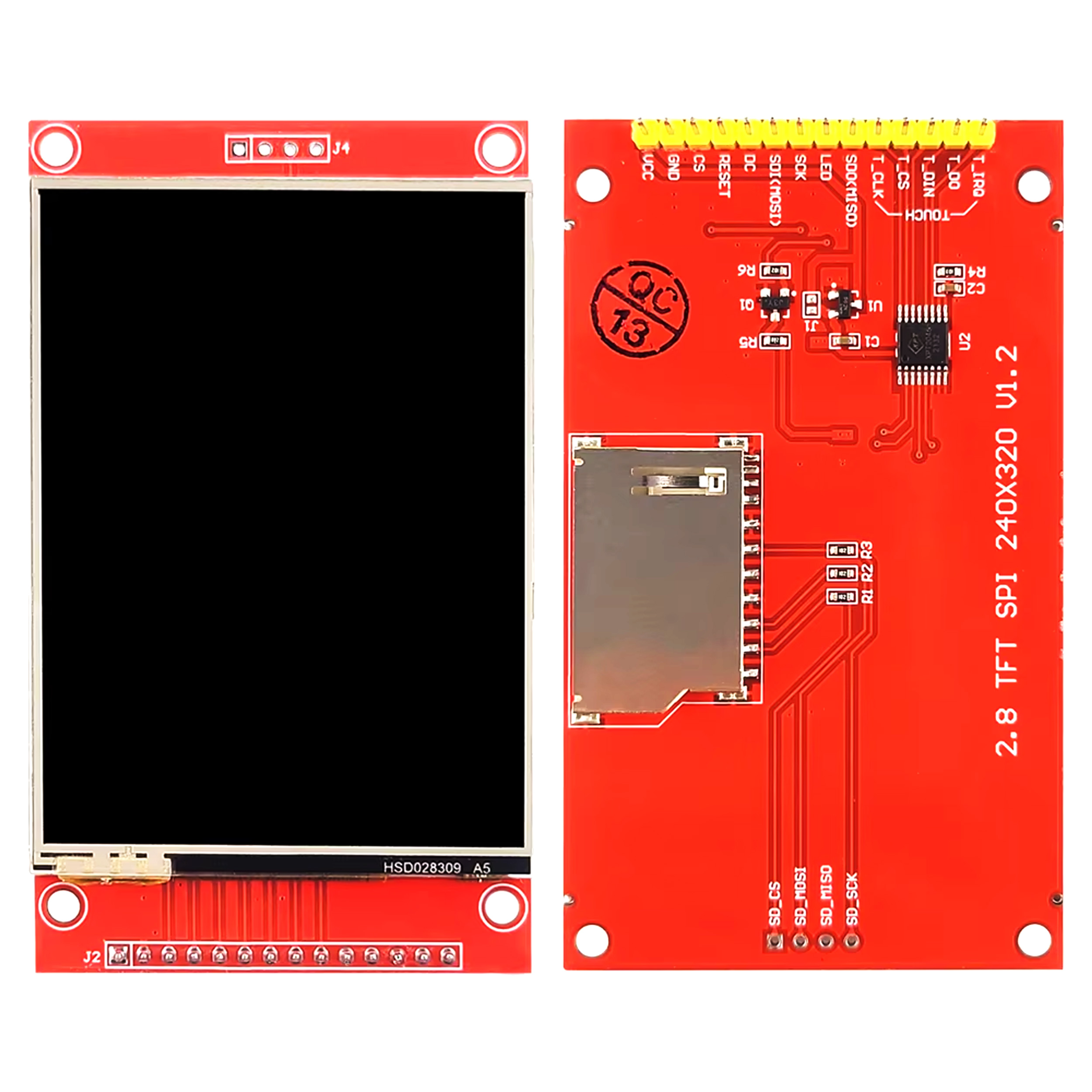 ESP32-S3 N16R8 2.8'' LCD'li Geliştirme Kartı
