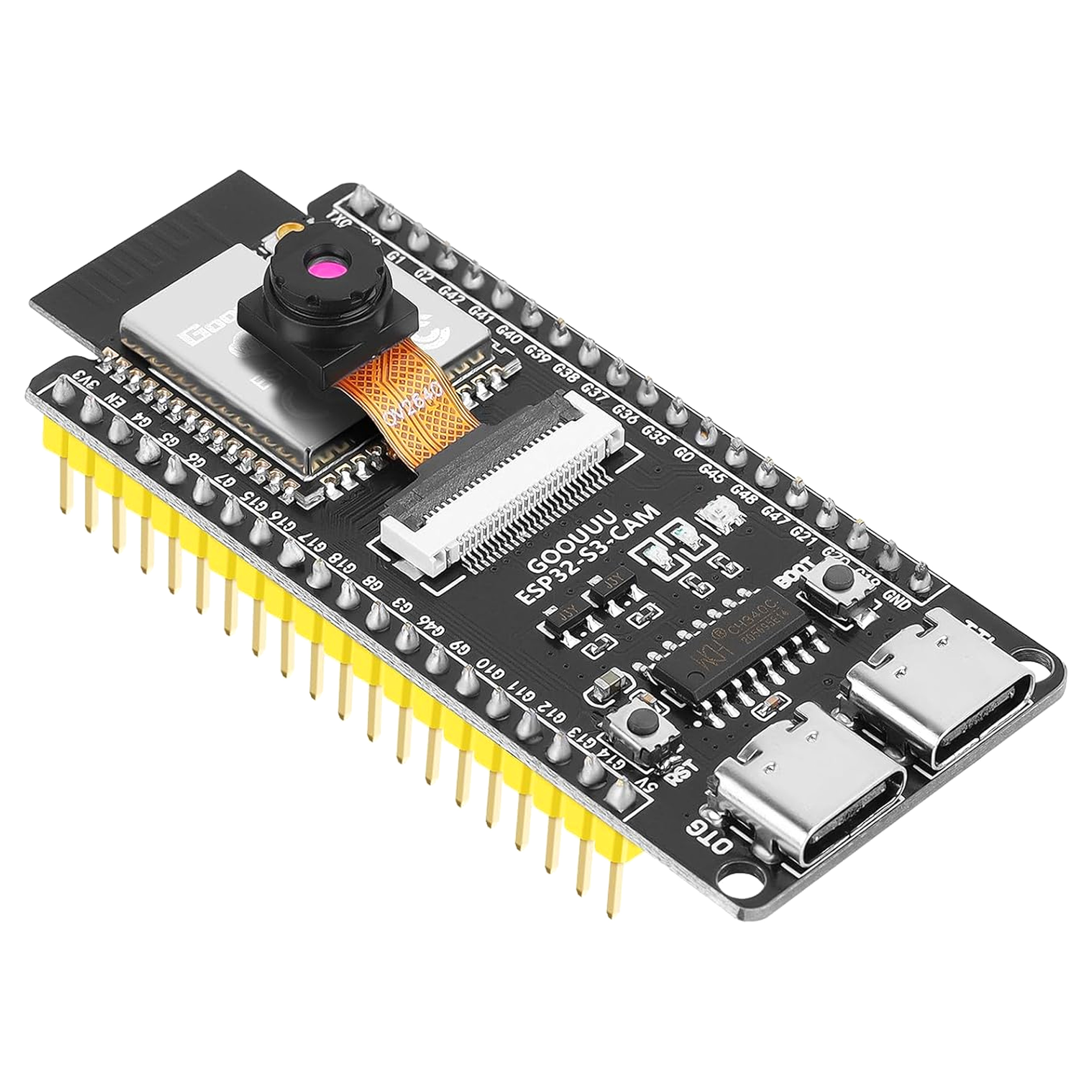 ESP32-S3 N16R8 WiFi, Bluetooth ve Kamera Geliştirme Kartı