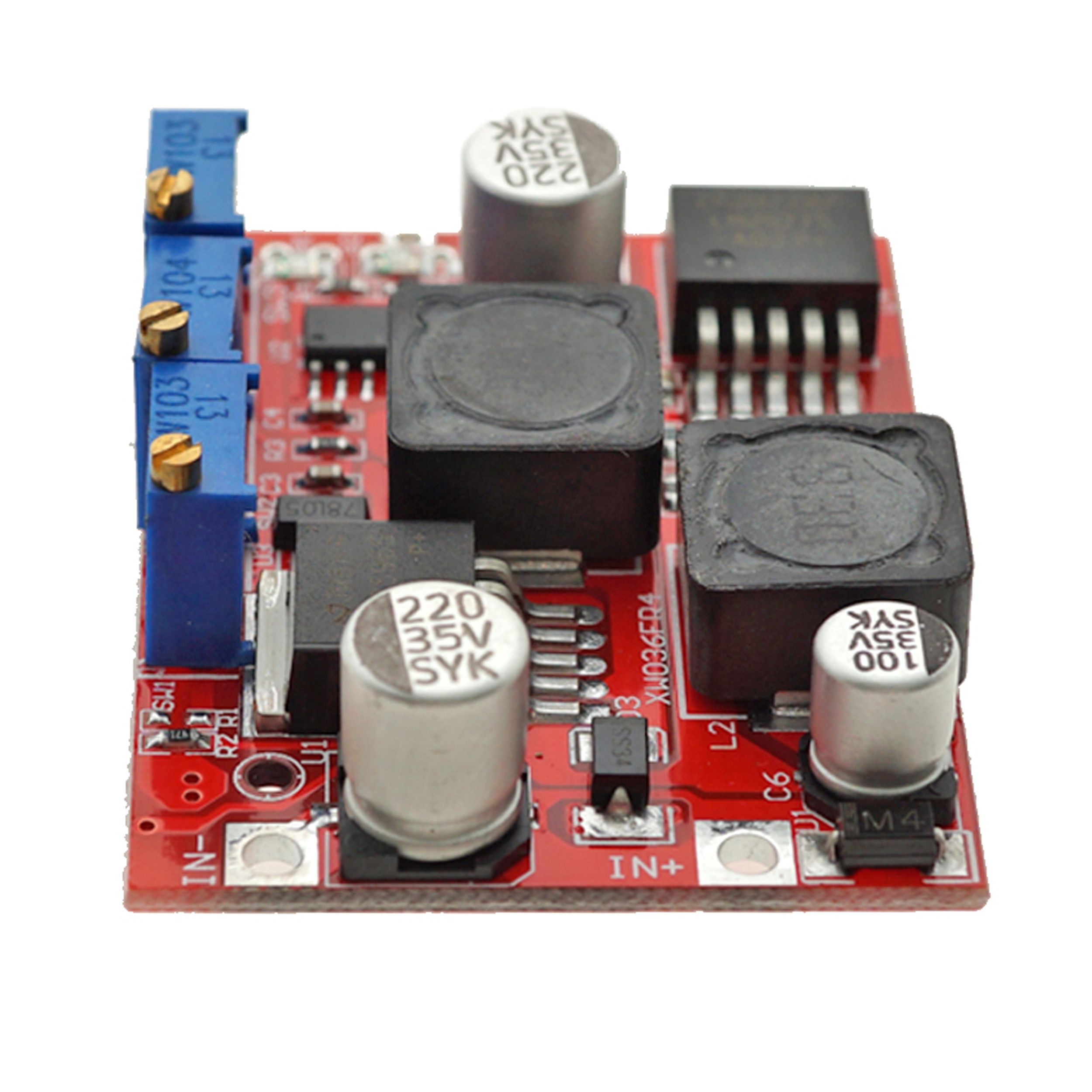 LM2577S / LM2596S Ayarlanabilir DC-DC Buck-Boost Modülü