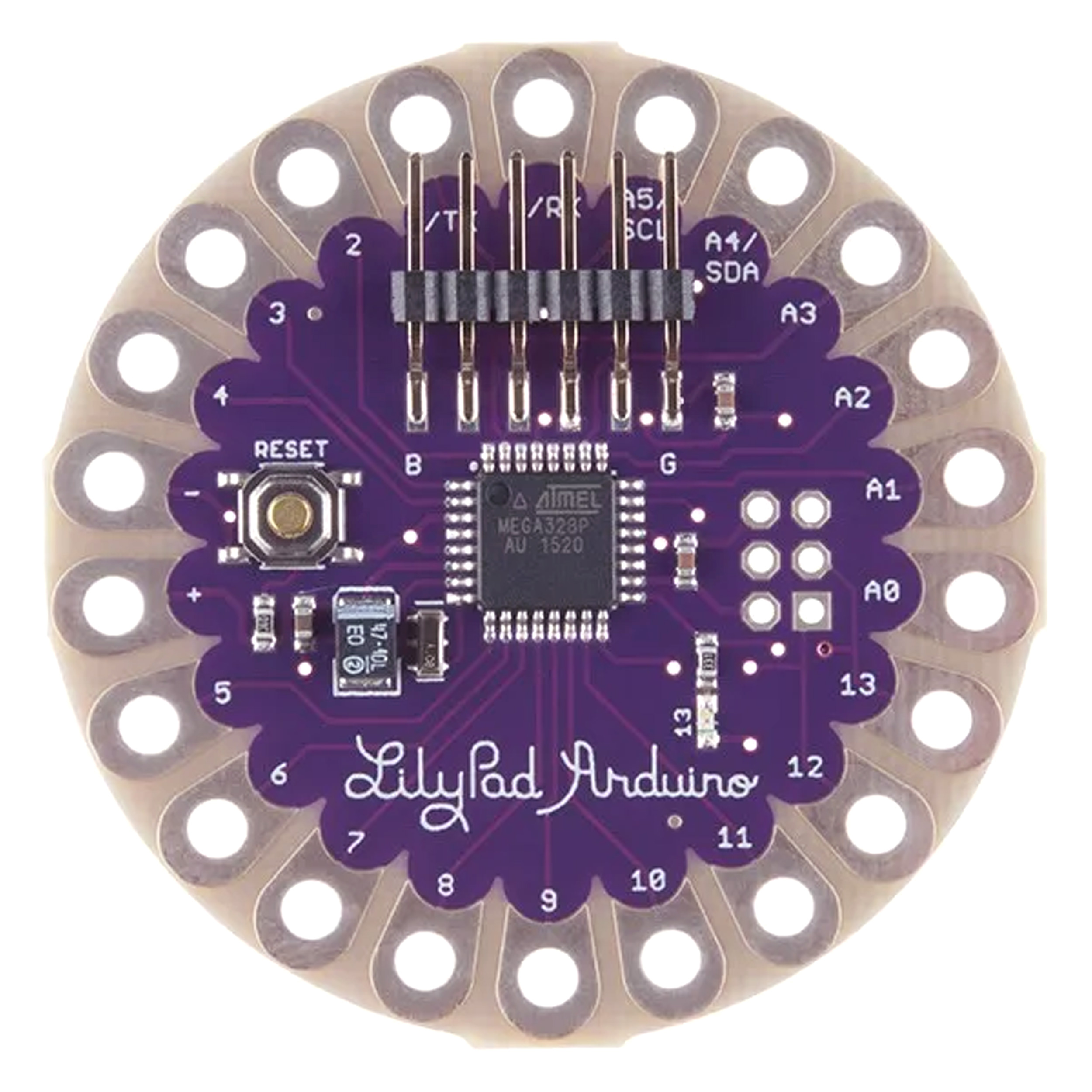 Lilypad Atmega328P Geliştirme Kartı