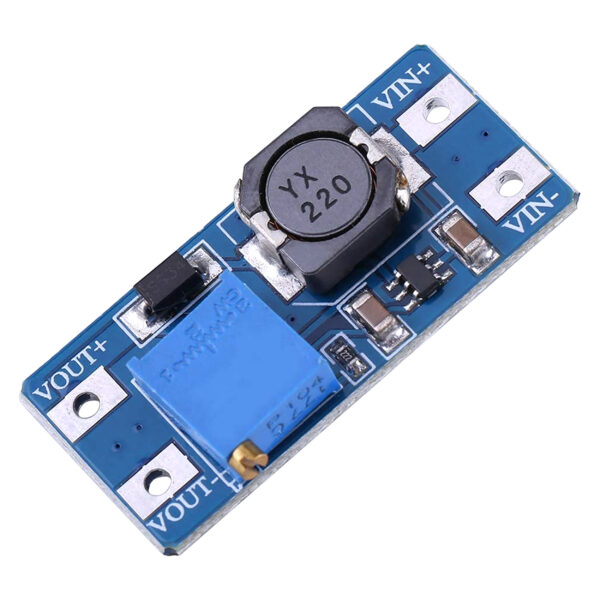 MT3608 2A Ayarlanabilir DC-DC Voltaj Yükseltici Modülü