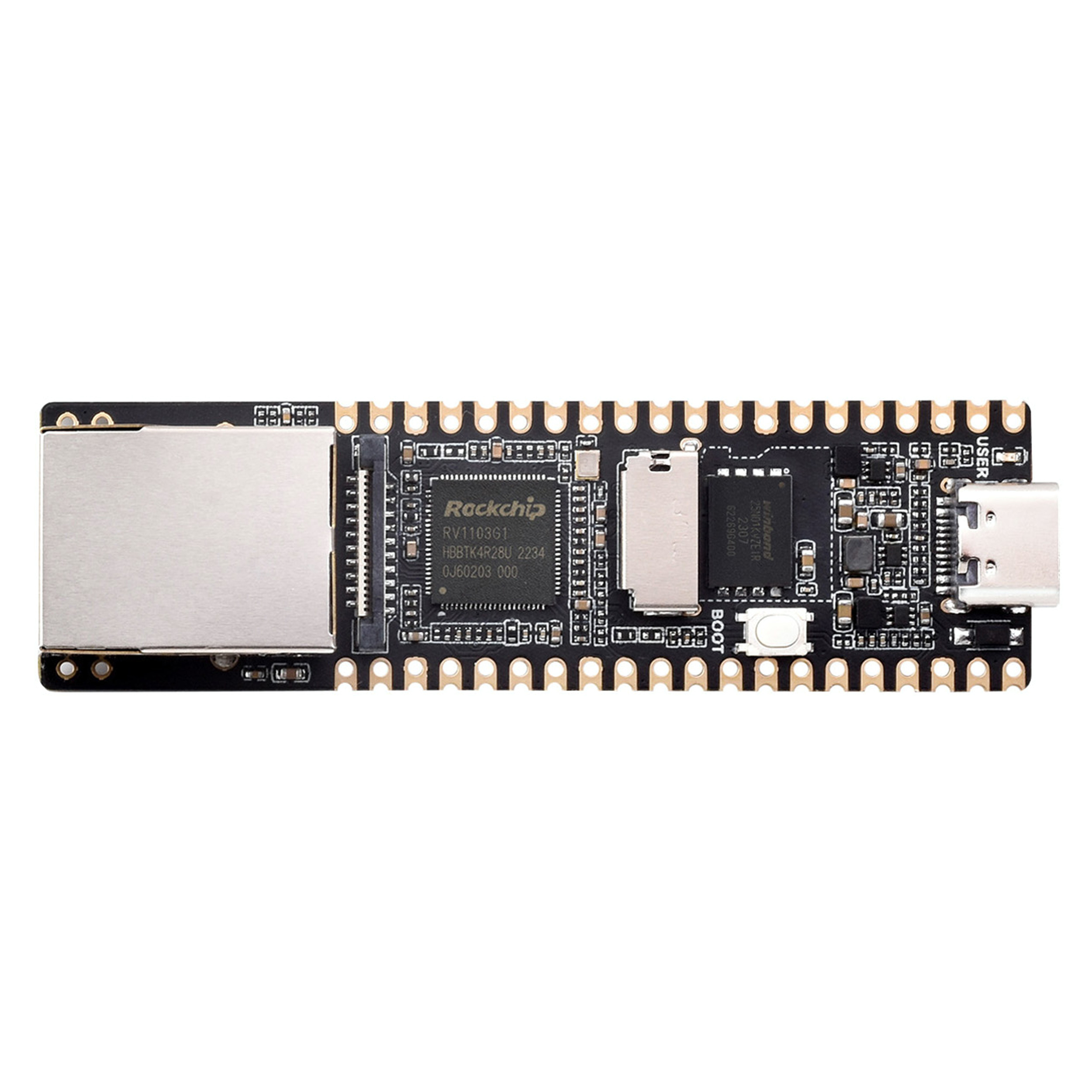 Pico Plus RV1103 Linux Mikro ARM Cortex-A7 Ethernet Geliştirme Kartı