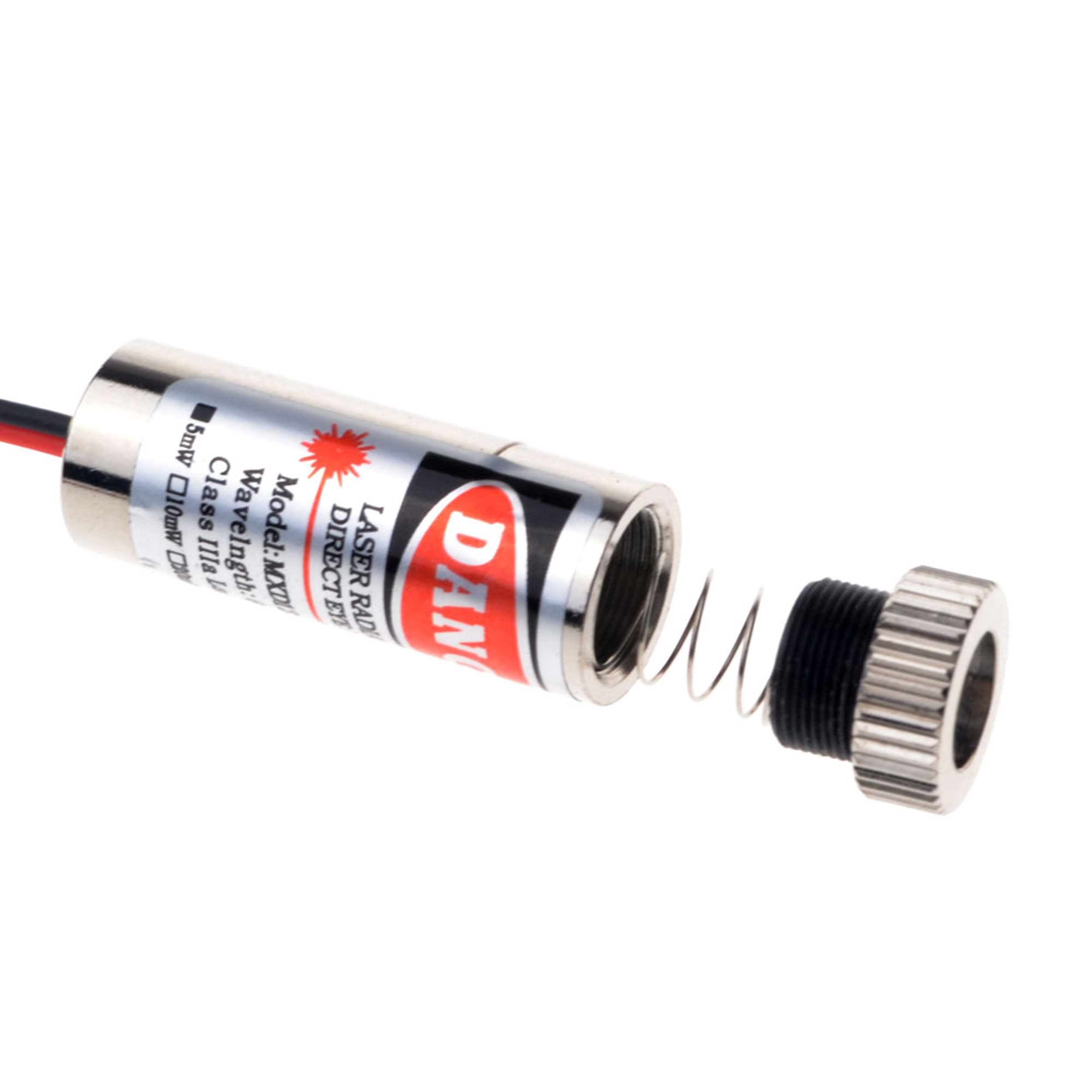 12mm 650nm 5mW Kırmızı Lazer