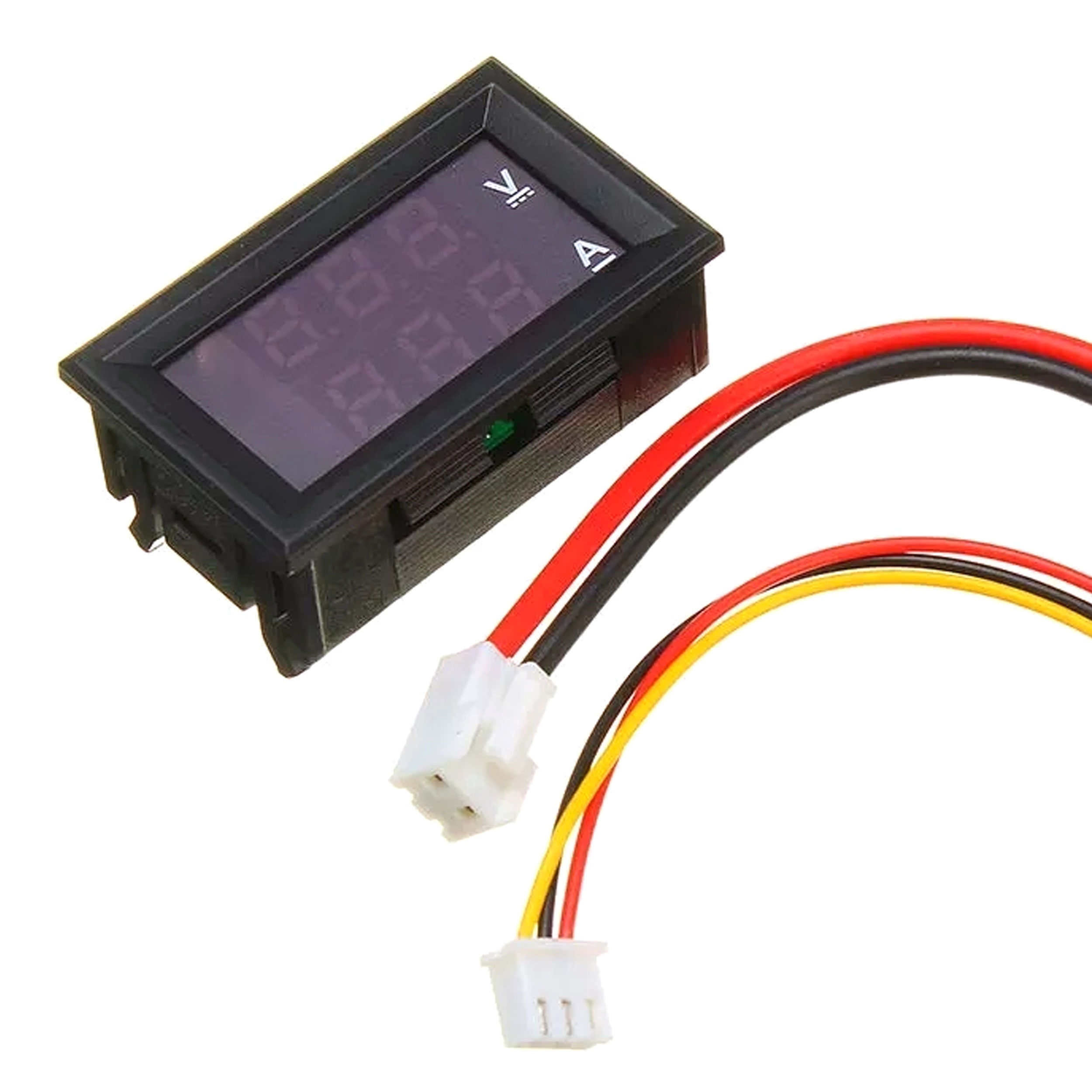 DC 100V 10A Dijital Voltmetre Ampermetre-Kırmızı