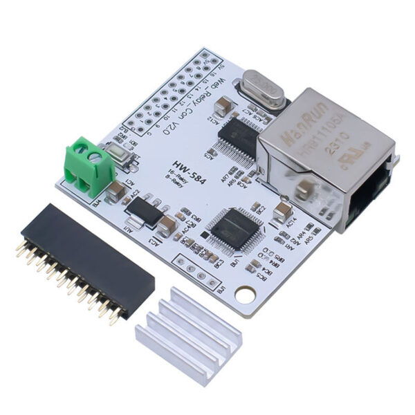 ENC28J60 W5100 16 Kanal Ethernet Web Röle Kontrol Kartı Modülü