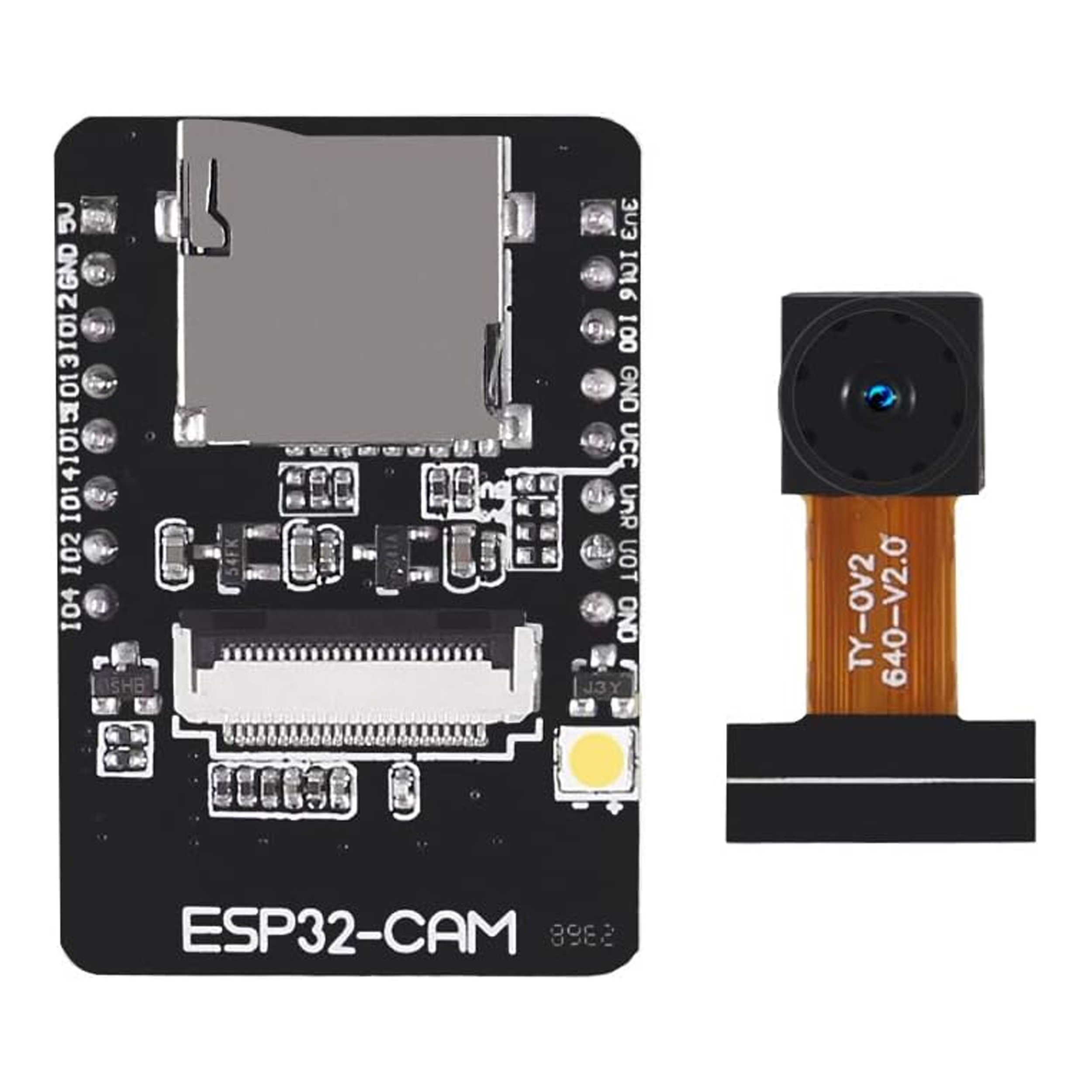 ESP32-CAM WiFi Bluetooth Geliştirme Kartı + OV2640 Kamera Modülü