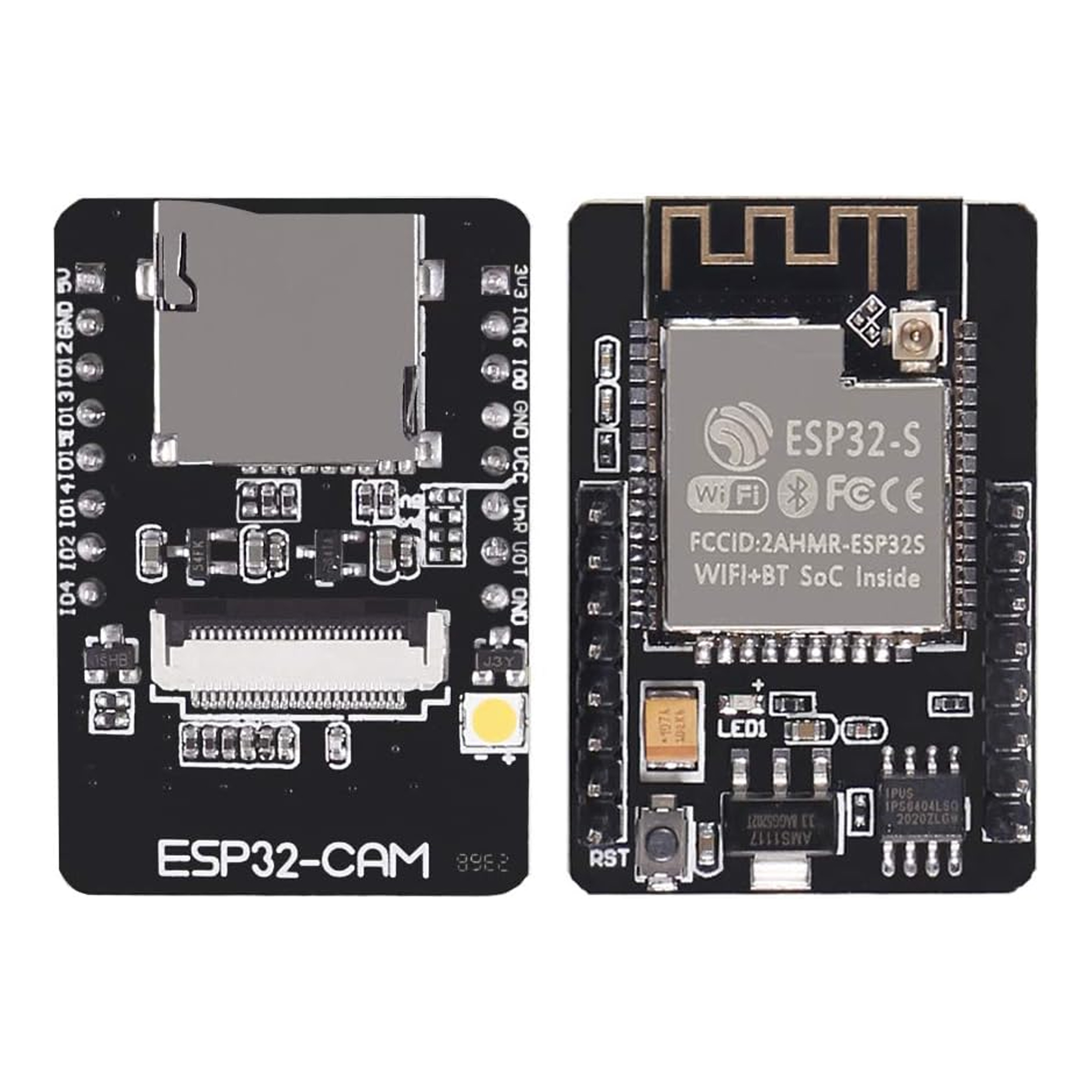 ESP32-CAM WiFi Bluetooth Geliştirme Kartı + OV2640 Kamera Modülü