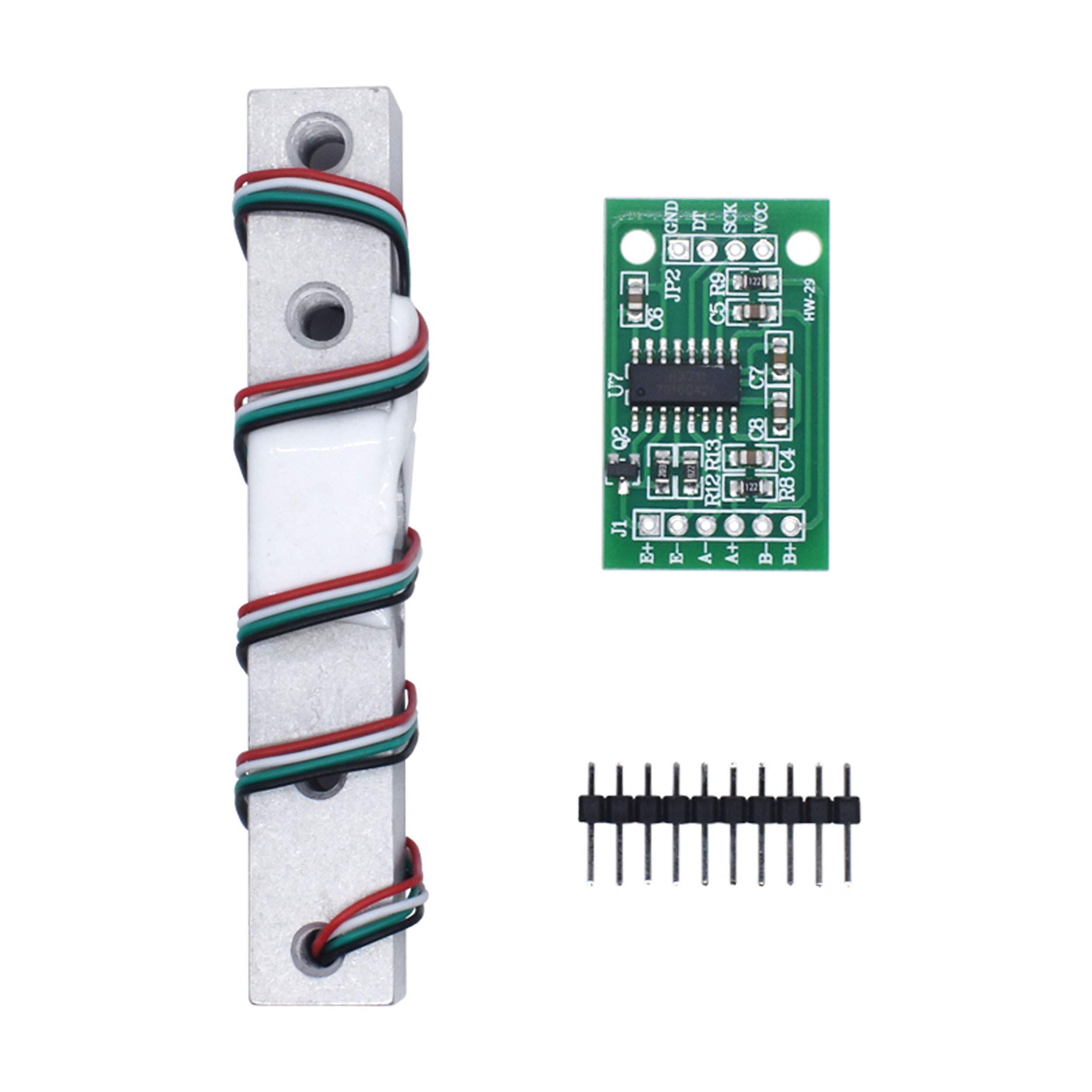 Yük Hücresi + HX711 Modül Ağırlık Ölçüm ve Tartı Seti